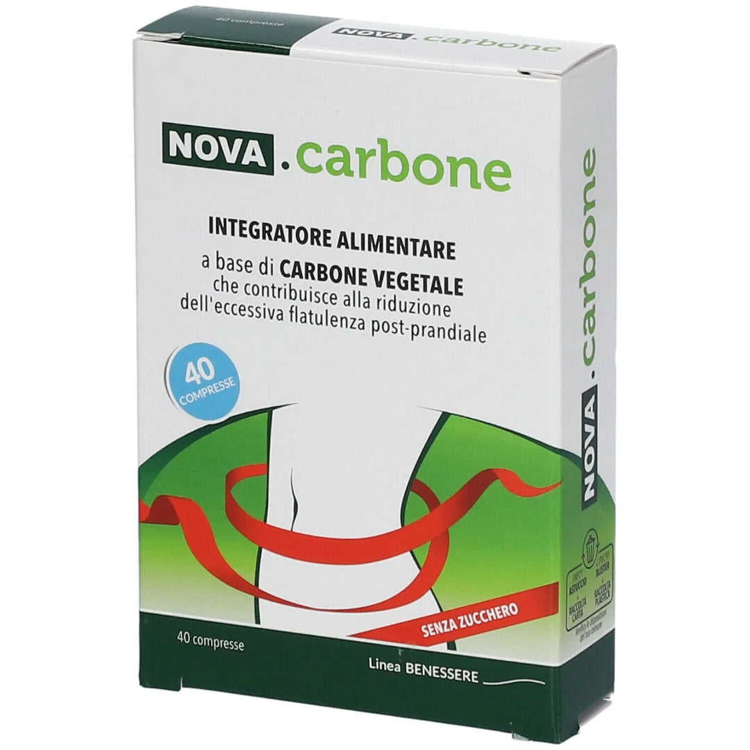 NOVA.carbone 40 Tablets Digestive Aid Supplement Gluten-Free Sugar-Free-1