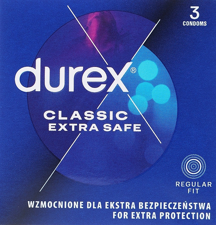 Durex Extra Safe Condoms 3 Pcs Extra Lubricated Latex Protection-5