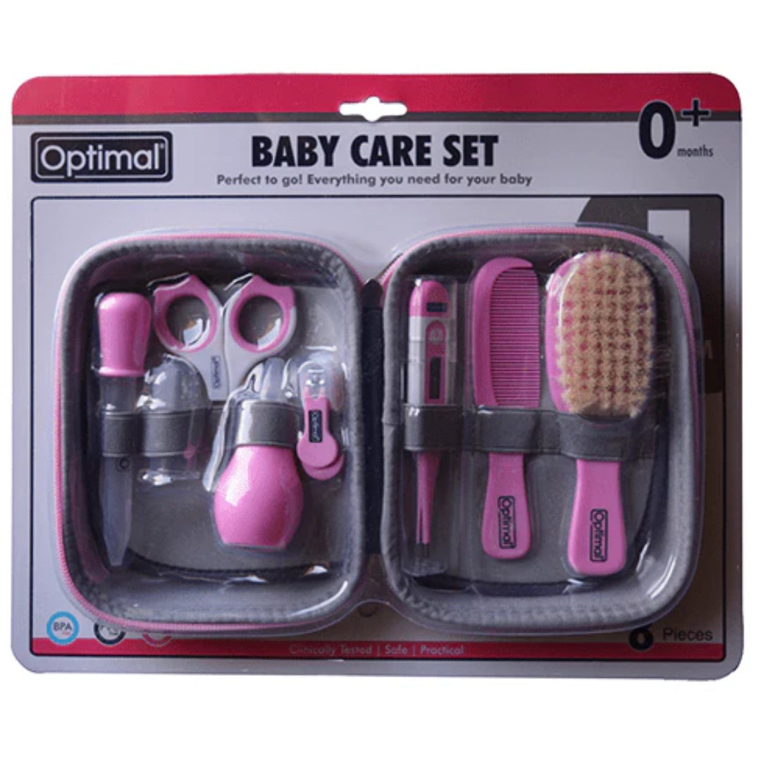Optimal Baby Care Set 8PCS Infant Grooming Kit With Case