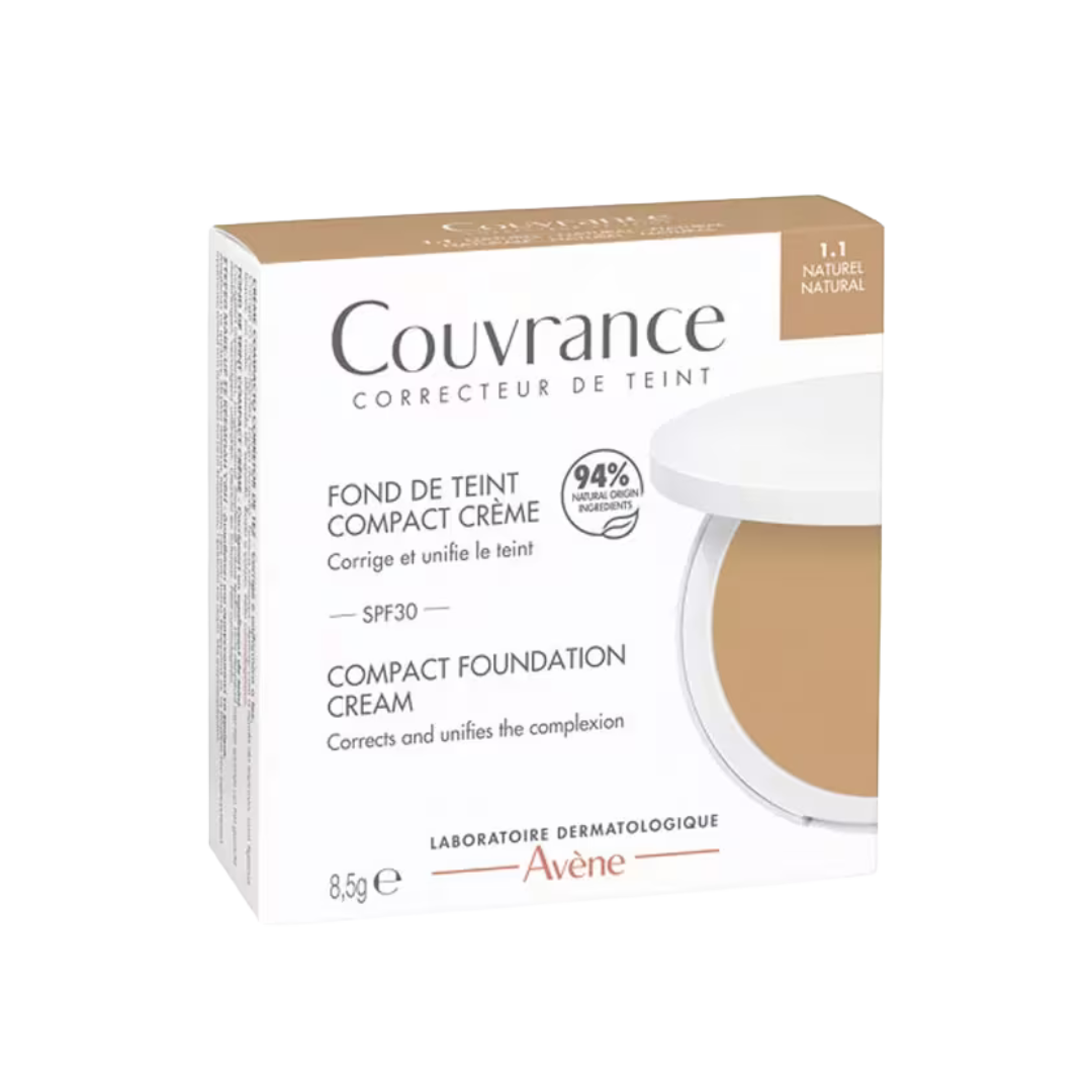 Avène Couvrance Compact Foundation Cream SPF30 1.1 Natural