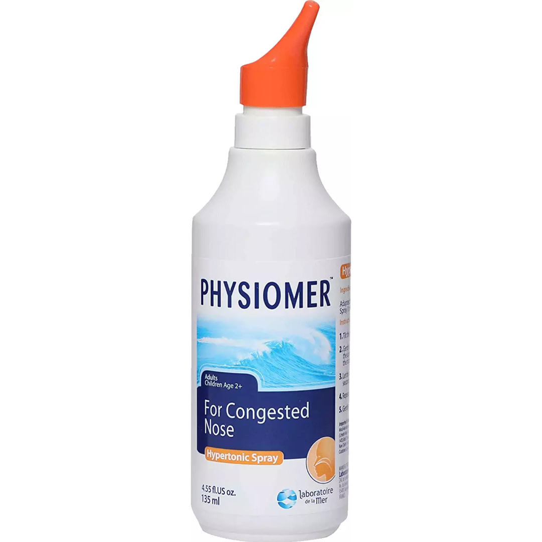 Physiomer Hypertonic Nasal Decongestant Spray 135ml Natural Relief-1