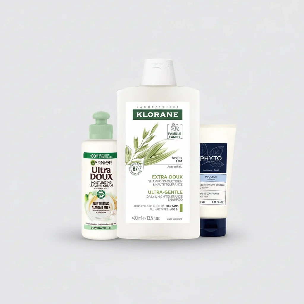 Hair Care Trio for All Hair Types Bundle