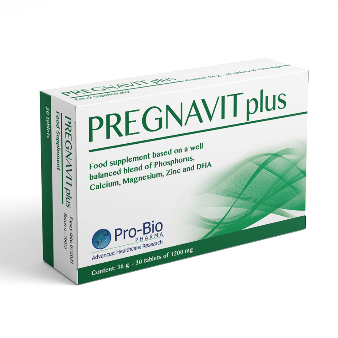 Pregnavit Plus 30 Capsules Prenatal Multivitamin Supplement-1