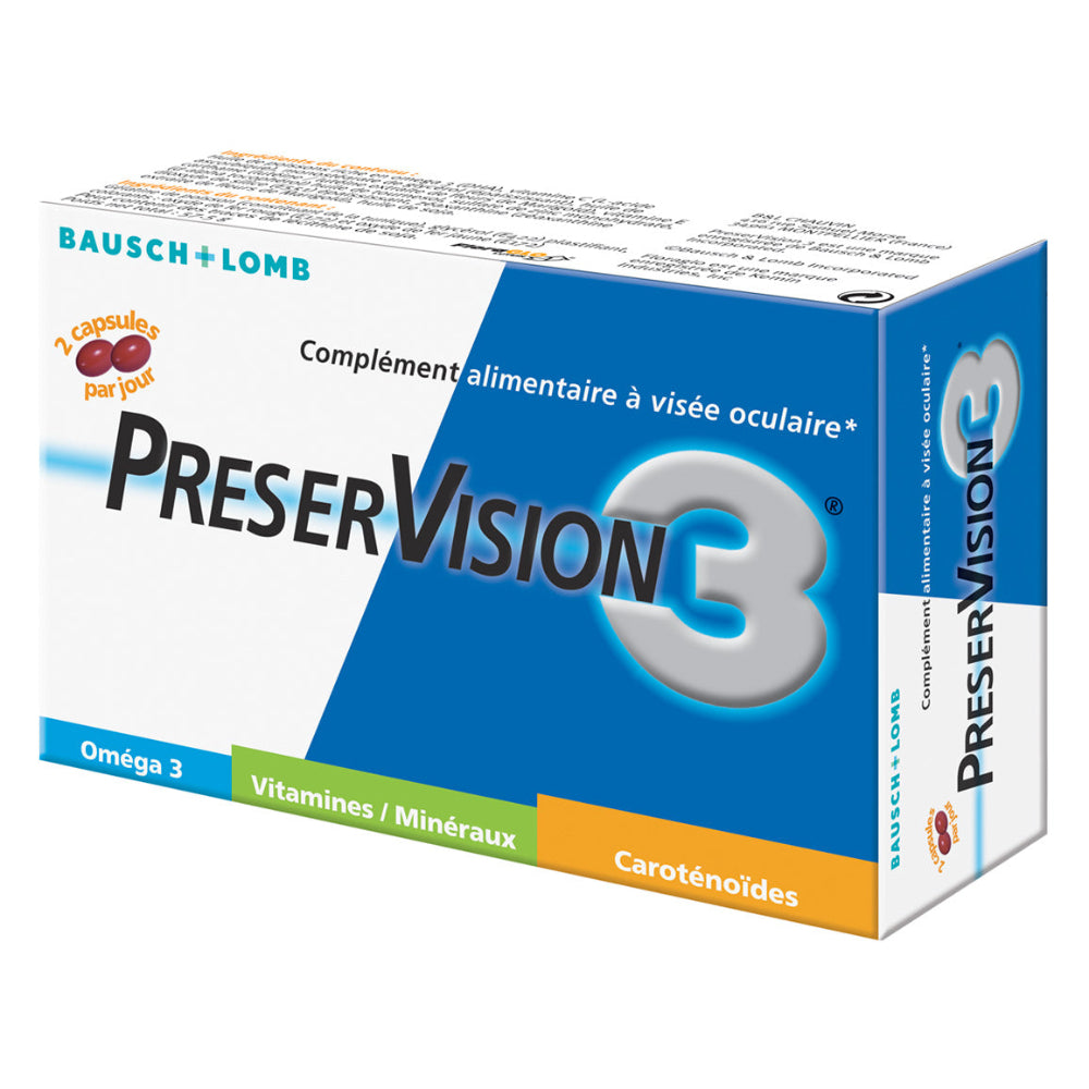 PRESERVISION 3 60CAPS BAUSCH AND LOMB