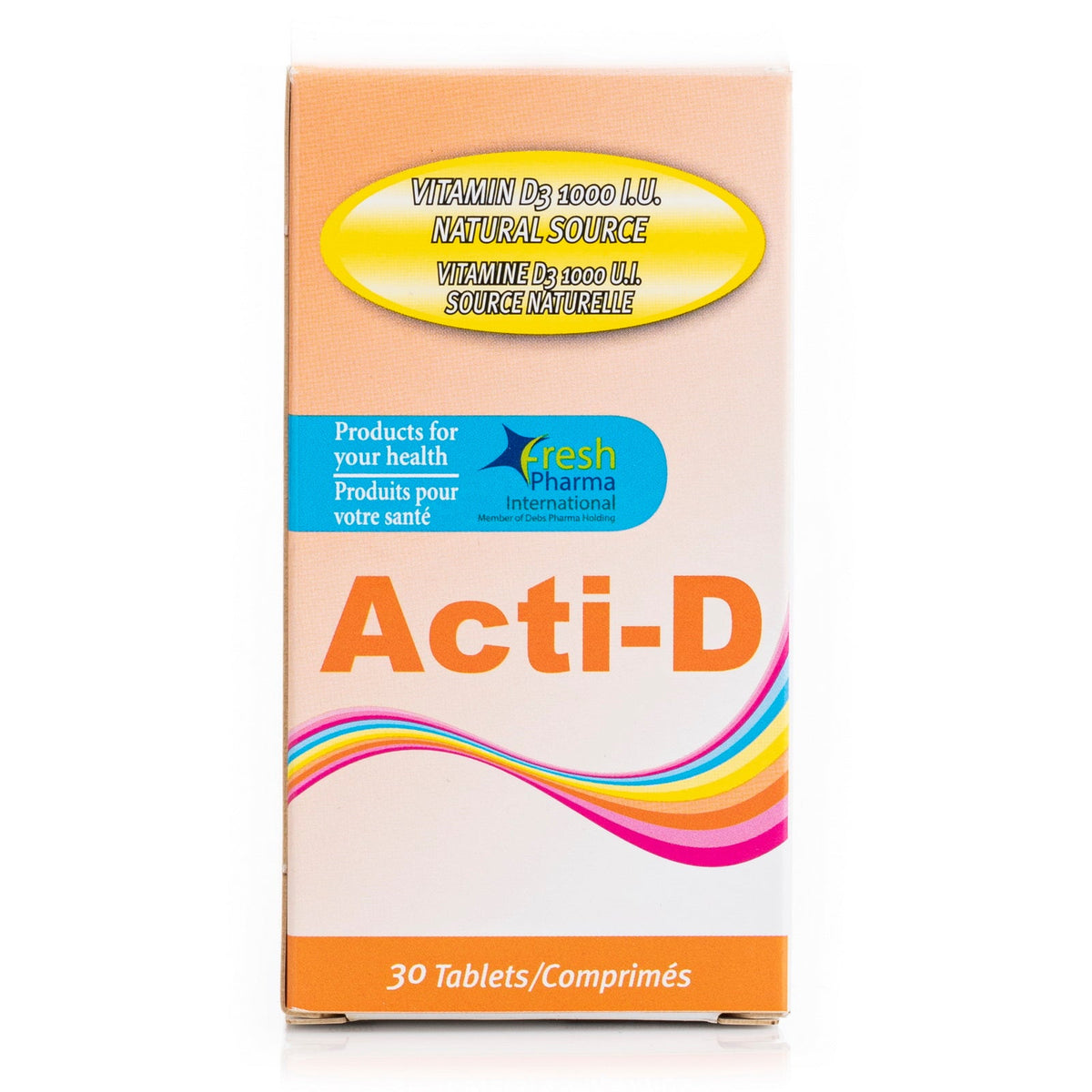 ACTI-D VIT D3 NRJ 1000 30 TAB FRESH PHARMA