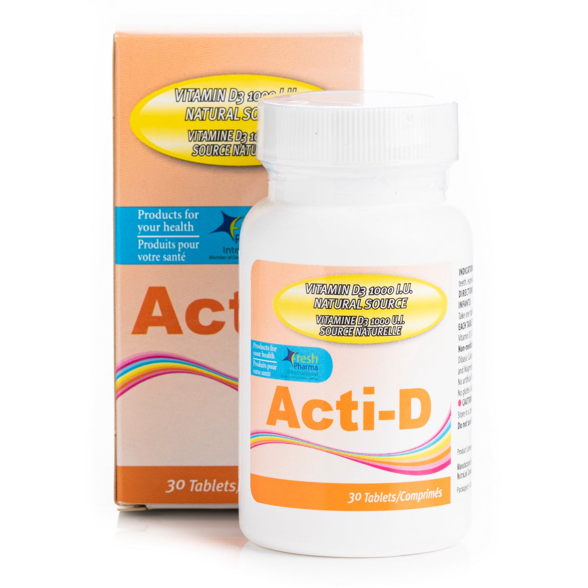 ACTI-D VIT D3 NRJ 1000 30 TAB FRESH PHARMA