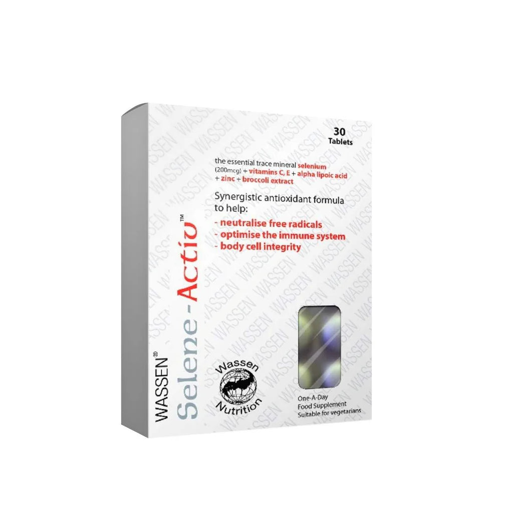 Wassen Selen-Activ 30 Tablets Antioxidant Supplement With Selenium, Zinc, Vitamins C And E-1
