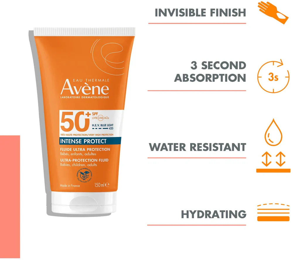 Avène Intense Protect Fluid SPF50+ 150ml Ultra-Broad Spectrum Sunscreen-2