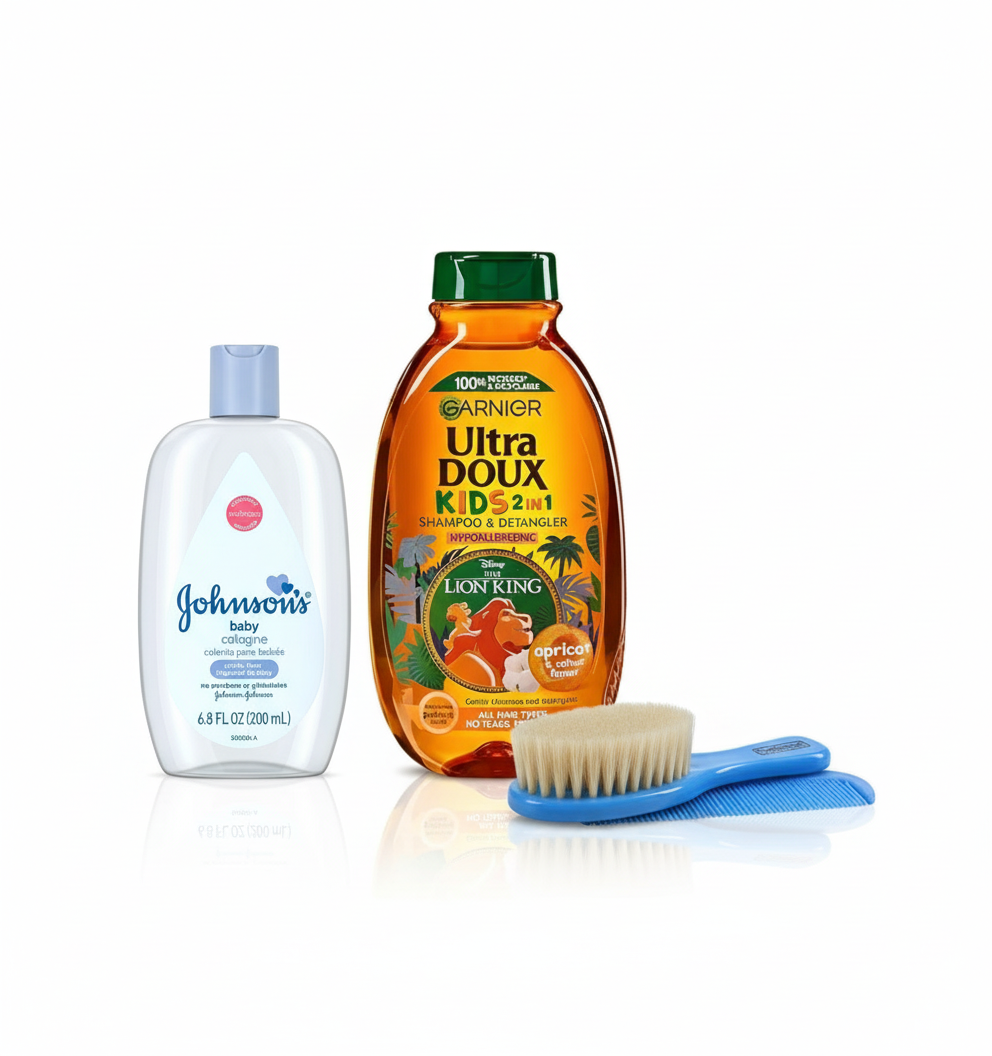 3-in-1 Baby Hair Care Bundle Pack