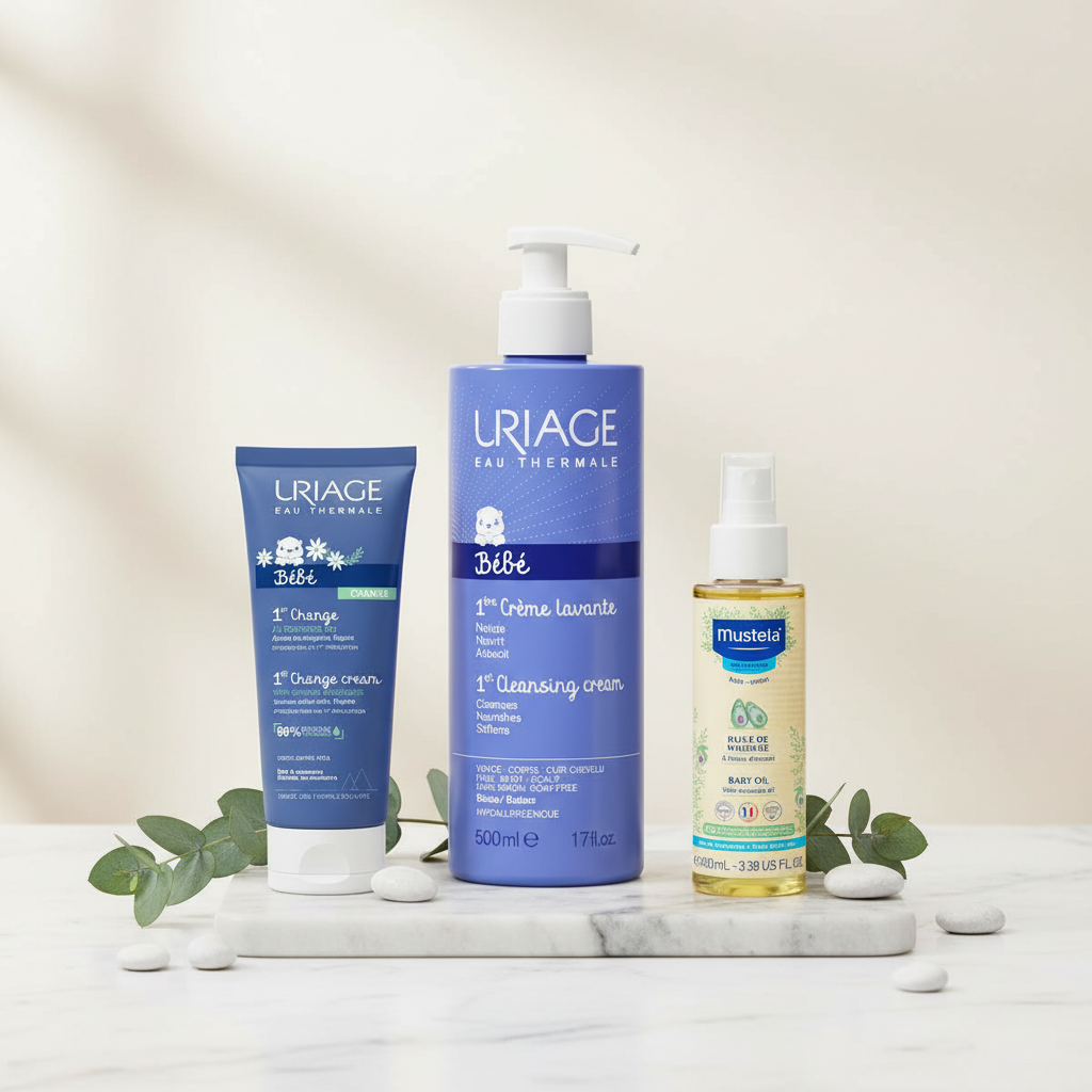 Baby Skincare Essentials 3 Product Bundle