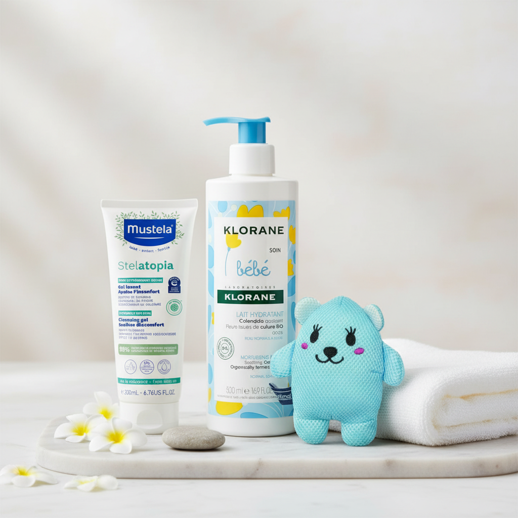 Baby Bath Time Essentials 3-Pack