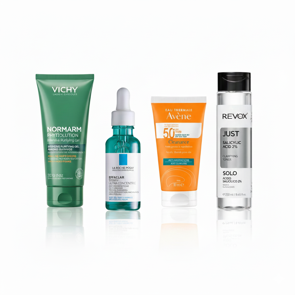 Oily Skin & Acne Prone Skincare Bundle