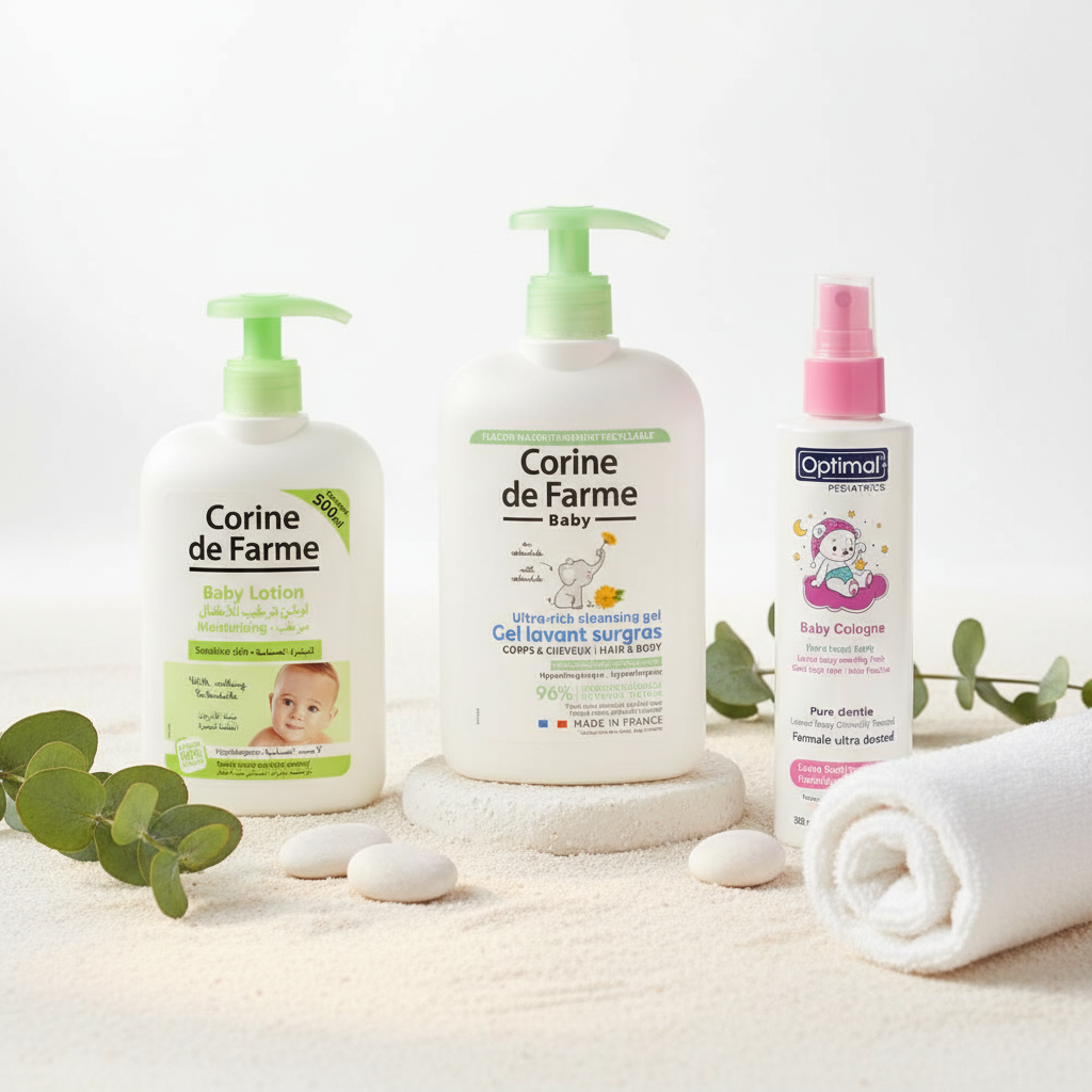 Baby Care Essentials 3-Pack Bundle