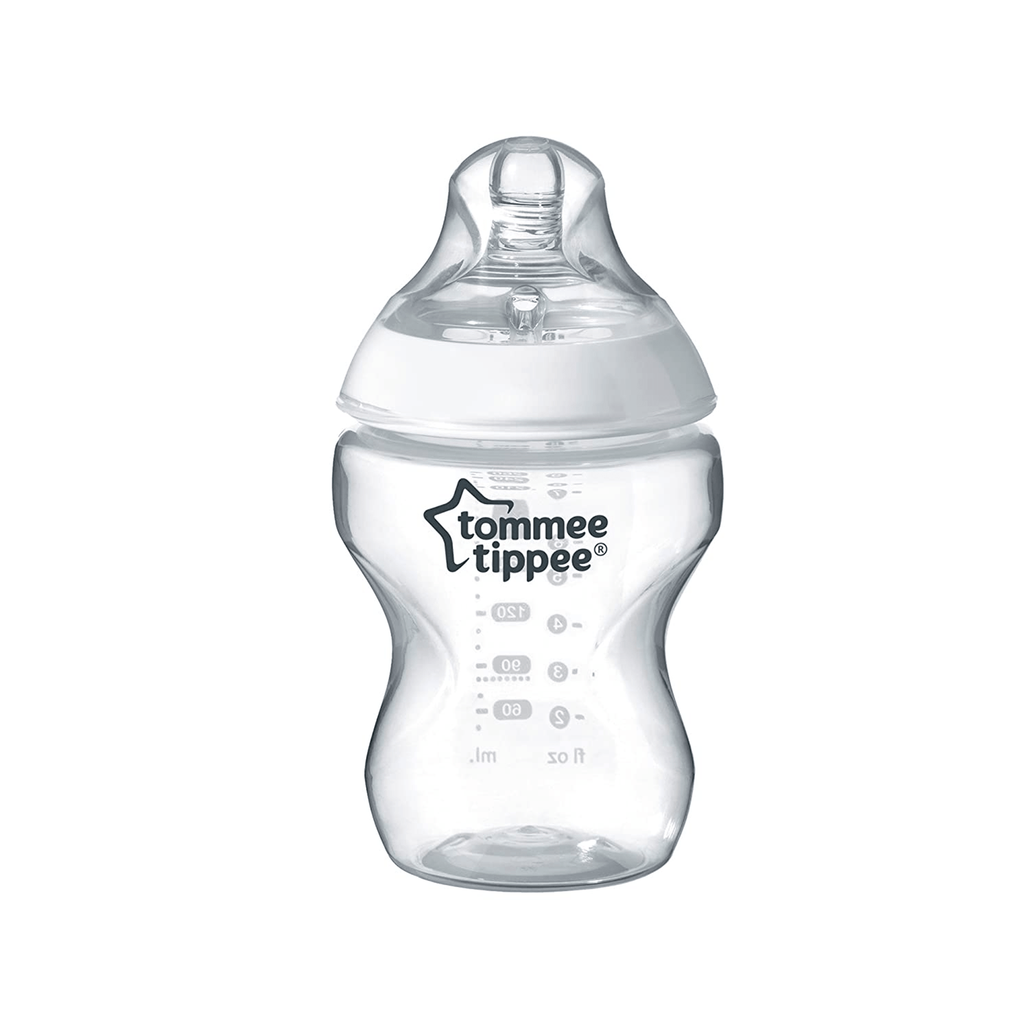Tommee Tippee Closer To Nature 260ml Feeding Bottle With Anti-Colic Valve