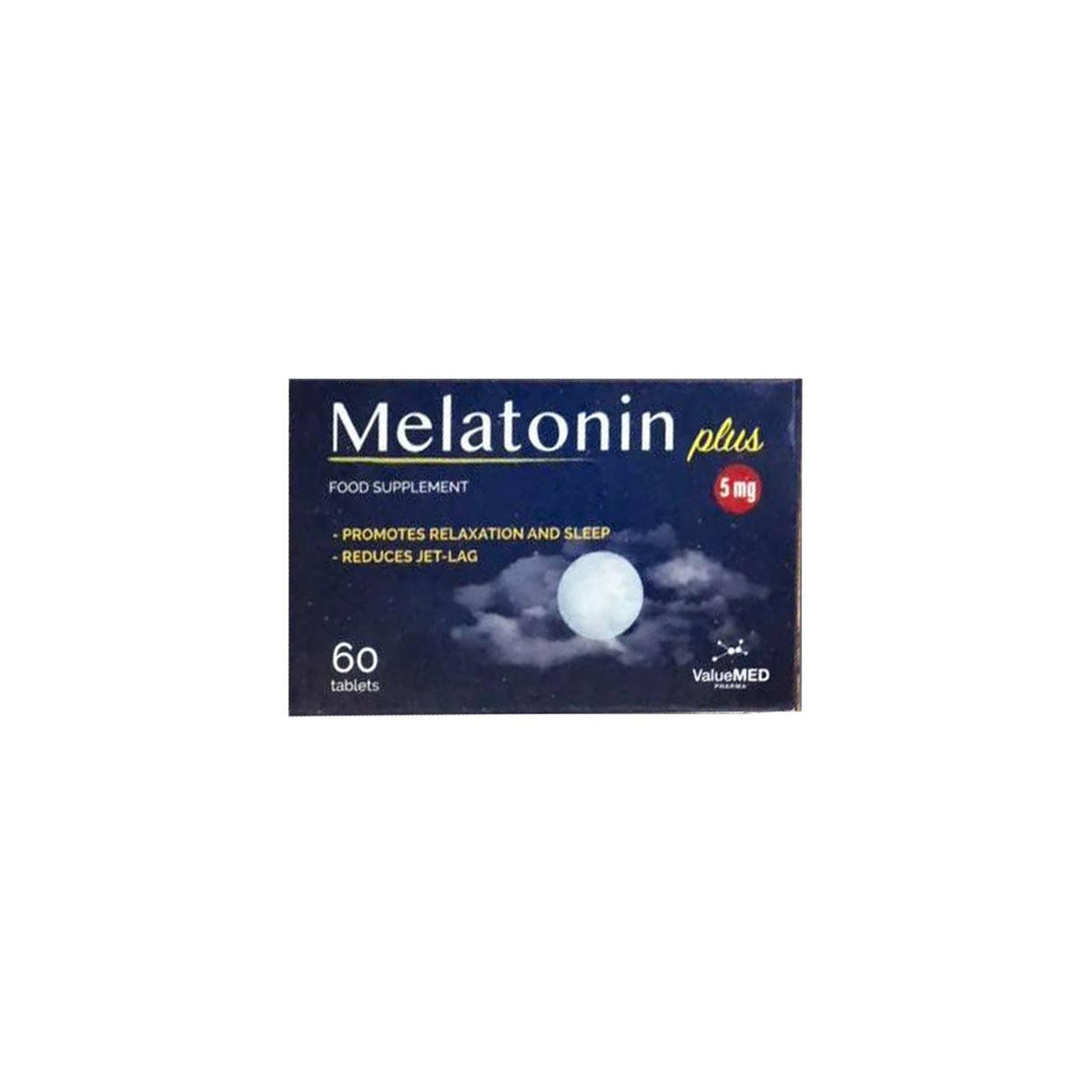 MELATONIN PLUS 60 COMP VALUE MED