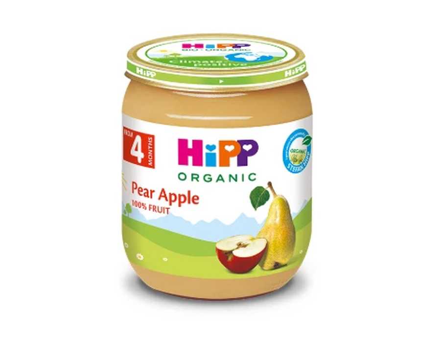 HIPP PEAR APPLE 125G